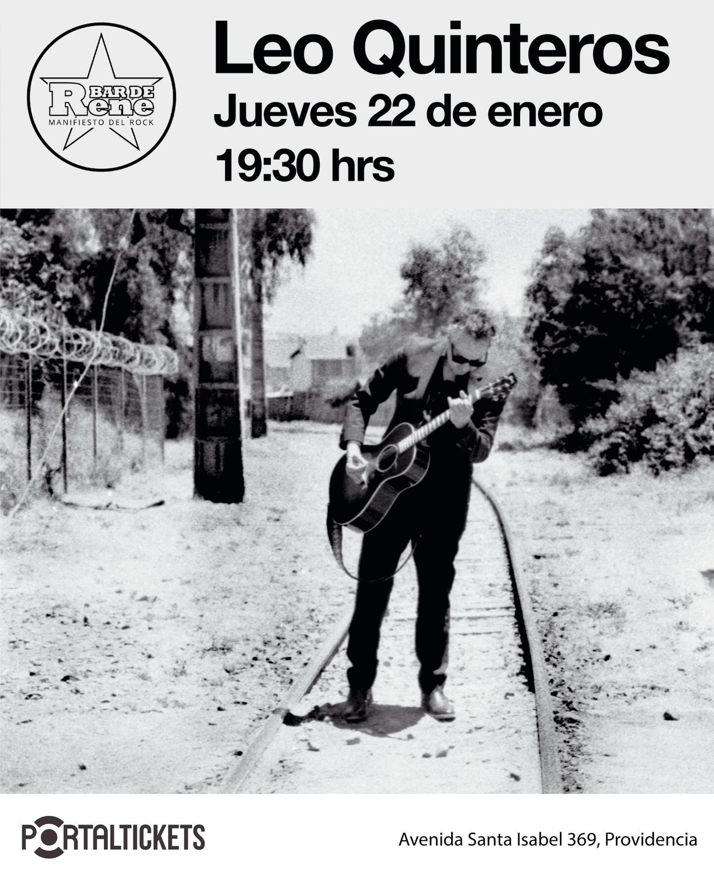 Leo Quinteros lleva sus nuevas canciones a Bar de René